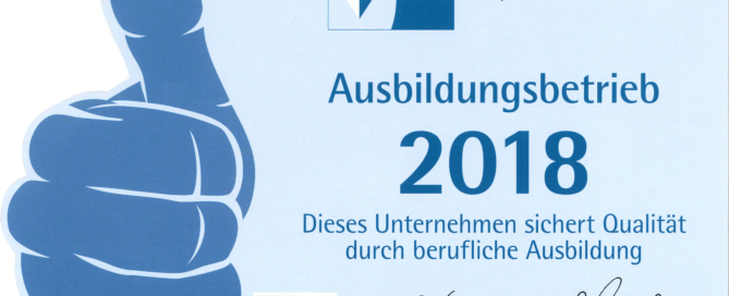 Auszeichnung IHK 2018