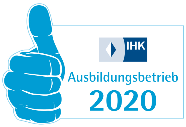 Ausbildungssigel 2020 der IHK